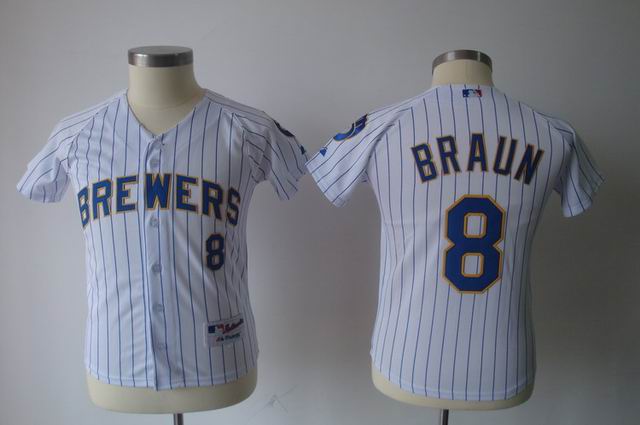 kid Milwaukee Brewers jerseys-008